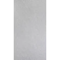 Tkanina firanowa z efektem deszczyku w dyskretne pionowe prążki zakończona szwem obciążającym - 290 cm - biały 8