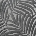Zasłona LIVIA z botanicznym wytłaczanym  wzorem - 140 x 250 cm - stalowy 12