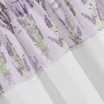 Zazdrostka PROVENCE z koronką i  motywem lawendy - 150 x 30 cm - fioletowy 2