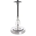 Lampka stołowa MONIK z kryształową podstawą i welwetowym abażurem - ∅ 30 x 53 cm - czarny 4