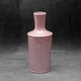 Wazon ceramiczny SIMONA z perłowym połyskiem - ∅ 12 x 27 cm - różowy 1