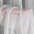 Firana ANGELA z efektem deszczyku półprzezroczysta, matowa - 140 x 270 cm - biały 5