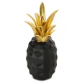 ANANAS- figurka dekoracyjna ESTEL - ∅ 10 x 25 cm - czarny 1