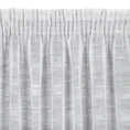 Firana ASTERA z efektem deszczyku półprzezroczysta - 140 x 270 cm - biały 4