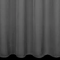 Tkanina firanowa gładka, półtransparentna o drobnym strukturalnym wzorze zakończona szwem obciążającym - 290 cm - srebrny 3