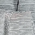 Firana ARIA w poprzeczne prążki z efektem deszczyku, półprzezroczysta - 140 x 250 cm - szary 7