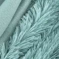 Narzuta LETTIE z miękkiego i przyjemnego w dotyku ekologicznego futerka z długim włosem - 170 x 210 cm - miętowy 4