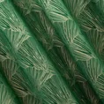 PIERRE CARDIN zasłona welwetowa GOJA z błyszczącym nadrukiem w formie liści miłorzębu - 140 x 250 cm - zielony 11