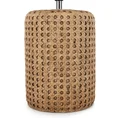 Lampa dekoracyjna FABIA w stylu boho - ∅ 28 x 46 cm - beżowy 4