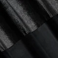Zasłona AMELIA z dwóch rodzajów miękkiego welwetu w eleganckiej czerni - 140 x 270 cm - czarny 9