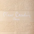 PIERRE CARDIN Ręcznik MALI2 w kolorze beżowym, z żakardową bordiurą - 70 x 140 cm - beżowy 2