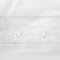 EUROFIRANY PREMIUM Pościel LANA 8 z satyny bawełnianej zdobiona elegancką koronką - 160 x 200 cm - biały 2