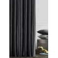 Tkanina zasłonowa z welwetu zaciemniająca, 100% BLACKOUT - 290 cm - czarny 6