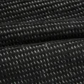 DESIGN 91 Narzuta na fotel-koc AMBER bardzo miękki w dotyku ze strukturalnym wzorem 3D z włókien bawełniano-akrylowych - 70 x 160 cm - czarny 5
