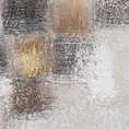 Obraz DELUSION 2 ręcznie malowany na płótnie ze złotymi elementami oprawiony w ramę - 80 x 80 cm - biały 2