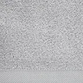 Ręcznik jednokolorowy klasyczny srebrny - 50 x 100 cm - jasnoszary 2