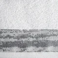 DIVA LINE Ręcznik CINDY w kolorze białym, z żakardową bordiurą z połyskiem - 70 x 140 cm - biały 2