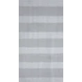 Firana gotowa AGATA zdobiona szenilowymi pasami - 140 x 250 cm - srebrny 8