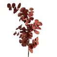 Gałązka z czerwonymi listeczkami, sztuczny kwiat dekoracyjny - dł.90cm dł.liśći 50cm - czerwony 1