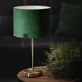 Lampa stołowa EZRA z welwetowym abażurem - ∅ 27 x 46 cm - zielony 5