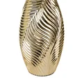 Lampka SENA na ceramicznej podstawie z welwetowym abażurem złota - ∅ 19 x 64 cm - złoty 4
