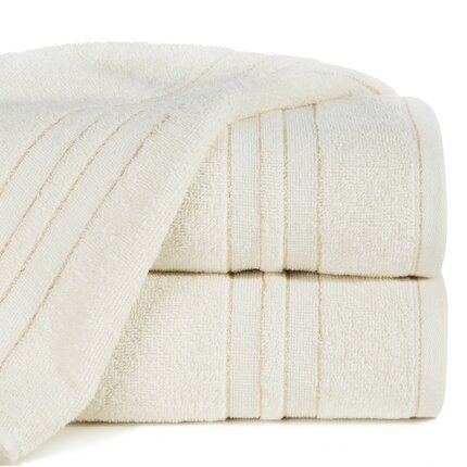 Фото - Рушник Gala Ręcznik  bawełniany z bordiurą w paski podkreślone błyszczącą nicią 70 
