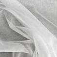 Firana TAMINA z gładkiej tkaniny o strukturze drobnej siateczki - 140 x 270 cm - biały 6
