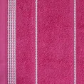 Ręcznik z bordiurą w formie sznurka - 50 x 90 cm - amarantowy 2