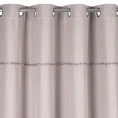 Zasłona ANISA z ozdobnym splotem zdobiona pasmanterią z pomponikami - 140 x 250 cm - różowy 4