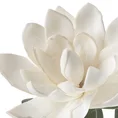 Kwiat dekoracyjny na gałązce z plastycznej pianki foamiran - 102 cm - biały 2