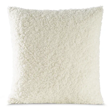 Poszewka Dekoracyjna BUKLA z miękkiej tkaniny barankowej Poszewka Dekoracyjna BUKLA z miękkiej tkaniny barankowej - 45 x 45 cm