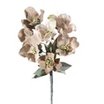 Sztuczny kwiat dekoracyjny z jedwabistej tkaniny - dł.80cm dł.kwiat 20cm - jasnoróżowy 1