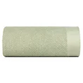 Ręcznik RISO o ryżowej strukturze podkreślony bordiurą frotte - 50 x 90 cm - jasnozielony 3