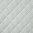 EUROFIRANY PREMIUM narzuta MILO z welwetu strukturalnego pikowana w geometryczny wzór metodą hot press - 220 x 240 cm - biały 5