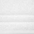 Ręcznik EMINA bawełniany z bordiurą podkreśloną klasycznymi paskami - 50 x 90 cm - biały 2