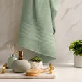 Ręcznik LAVIN z bawełny egipskiej zdobiony pasami - 50 x 90 cm - kremowy 8