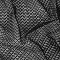 DESIGN 91 Firana MAGGIE o strukturze gęstej siatki - 140 x 250 cm - czarny 6