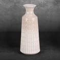 Wazon EDNA z glinki ceramicznej - ∅ 16 x 40 cm - kremowy 1