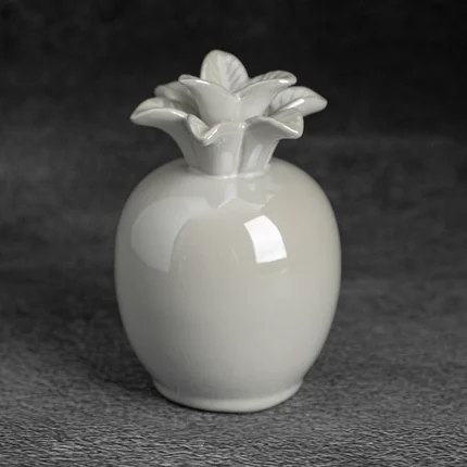 Ananas - figurka ceramiczna SIMONA z perłowym połyskiem Ananas - figurka ceramiczna SIMONA z perłowym połyskiem - ∅ 9 x 14 cm