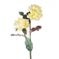 CHRYZANTEMA sztuczny kwiat dekoracyjny z pianki - ∅ 18 x 73 cm - kremowy 1