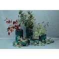 GAŁĄZKA OZDOBNA Z DROBNYMI KULECZKAMI, kwiat sztuczny dekoracyjny - 57 cm - zielony 3