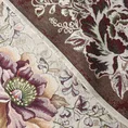 Obrus z grubszej tkaniny gobelinowej z nicią szenilową z motywem kwiatów - 140 x 180 cm - naturalny 6