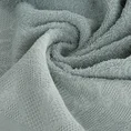 Ręcznik TULIA z żakardową bordiurą z subtelnym kwiatowym wzorem - 50 x 90 cm - miętowy 5