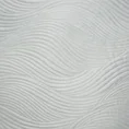 Narzuta  z  welwetu pikowana metodą tradycyjnego szycia w falujący wzór - 170 x 210 cm - biały 4