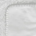 EUROFIRANY PREMIUM Dwustronna narzuta na fotel- koc TEDY z magicznie miękkiej bukli oraz delikatnego polaru - 70 x 160 cm - biały 4