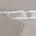 Zasłona DORA z gładkiej i miękkiej w dotyku tkaniny o welurowej strukturze - 100 x 260 cm - brązowy 9