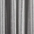 Zasłona KATIE zaciemniająca typu blackout z nakrapianym srebrnym nadrukiem - 135 x 270 cm - stalowy 2