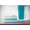 EUROFIRANY CLASSIC Ręcznik AMY szybkoschnący z mikrofibry - 50 x 90 cm - butelkowy zielony 10