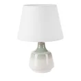 Lampka ceramiczna LIANA w stylu boho z efektem ombre - 27 x 27 x 41 cm - kremowy 3