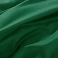 NOVA COLOUR Poszwa na kołdrę bawełniana z satynowym połyskiem - 220 x 200 cm - butelkowy zielony 5